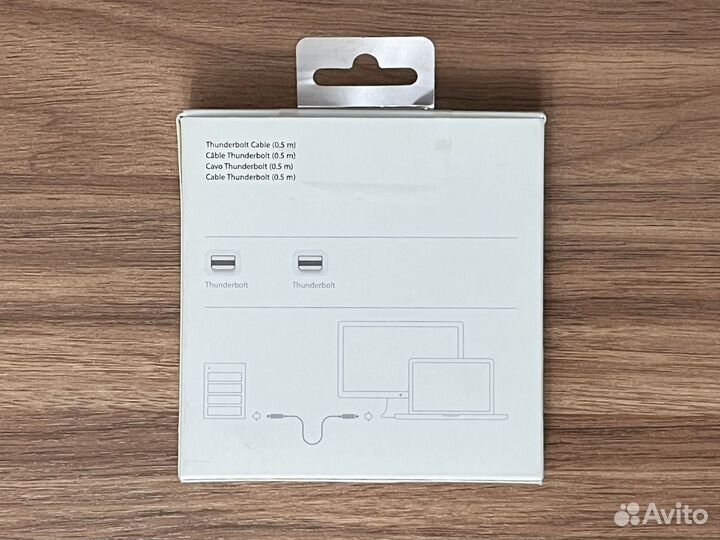 Кабель Apple Thunderbolt 1/2 Gen (0.5 m)