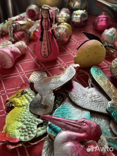 Елочные игрушки СССР