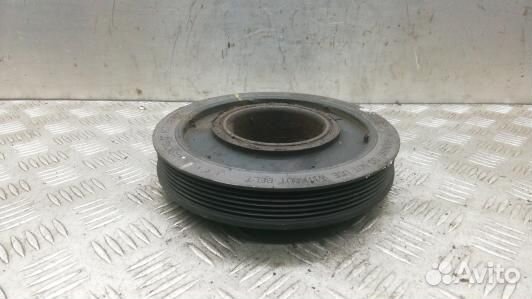 Шкив коленвала демпферный дизельный audi Q7 (CAD02