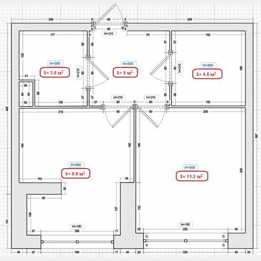 Квартира-студия, 33,5 м², 18/30 эт.