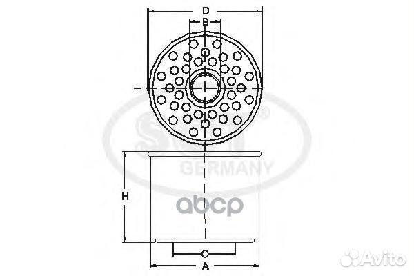 Топливный фильтр ford sierra/scorpio/trucks st7