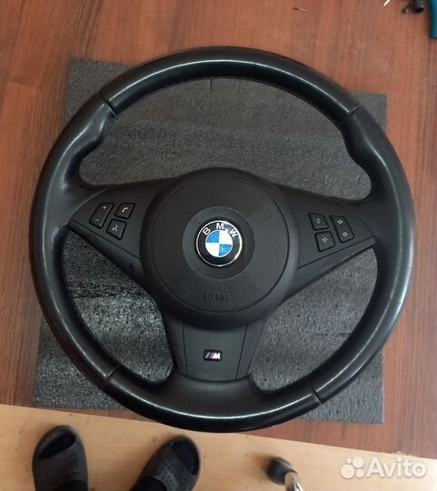 Руль м тех е60 под кнопку