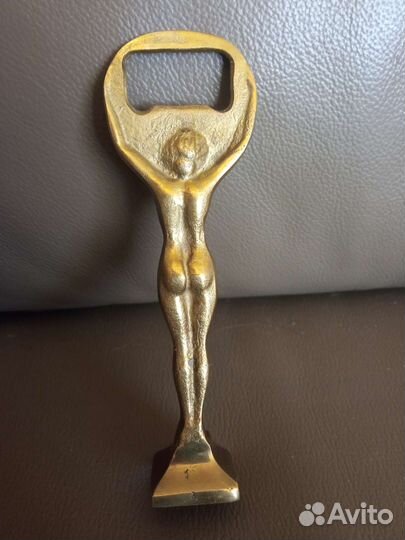 Открывашка для бутылок СССР, латунь
