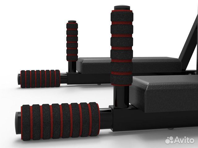 Турник-Брусья-Пресс 3в1 урал черный