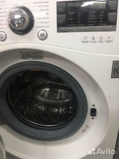 Машинка Lg 7kg с паром прямой привод