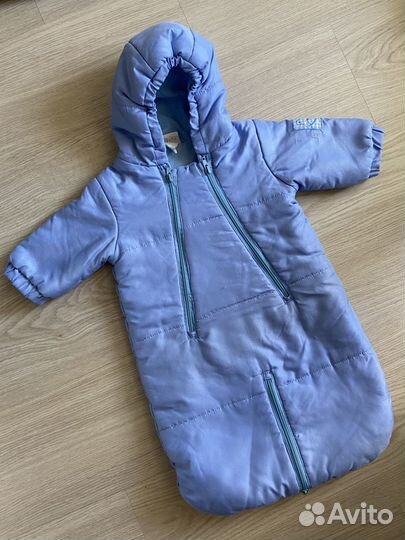 Комбинезон-конверт демисезонный 68-74р-р