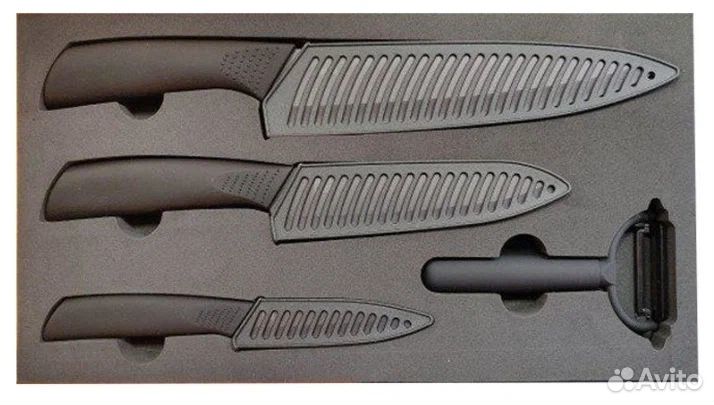 Набор ножей керамических Xiaomi HuoHou Nano Cerami