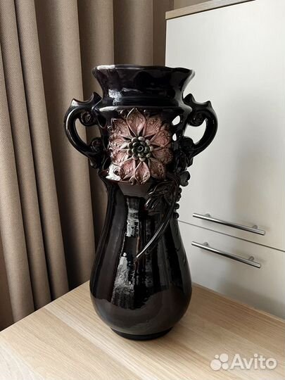 Ваза большая напольная керамическая