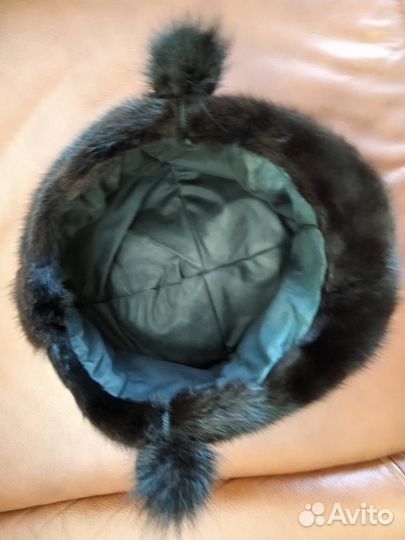 Шапка норковая женская