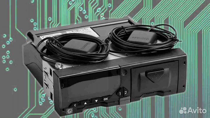 Тахограф атол Drive Smart с блоком скзи.Под ключ