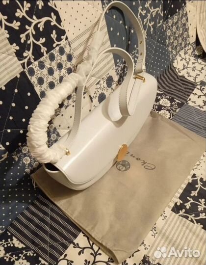 Сумка натуральная кожа эконика