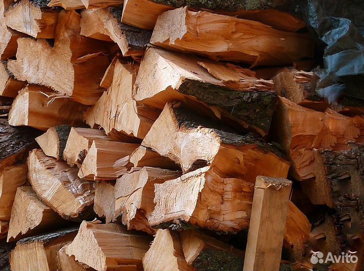 Дрова колотые ольха