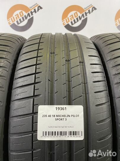 Michelin Pilot Sport 3 235/40 R18