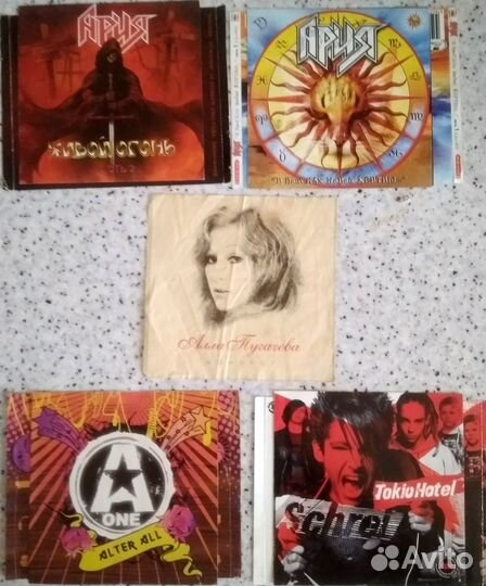 CD,MP3,DVD,вкладки – Denon, Ozzy, A.R.Pell, Ария