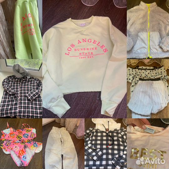 Вещи пакетом для девочки 146-152