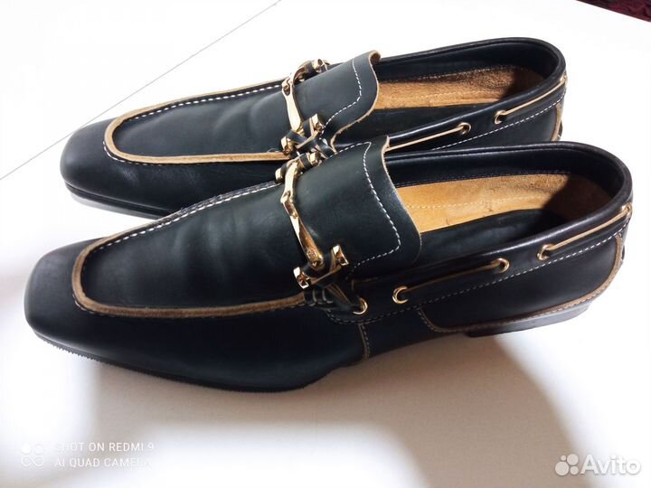 Туфли мужские Италия Gucci horsebit loafers