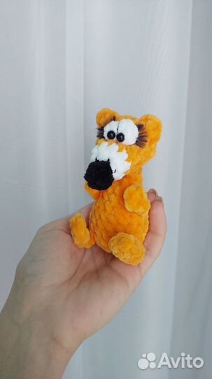 Игрушки ручной работы кот, крыса, лиса