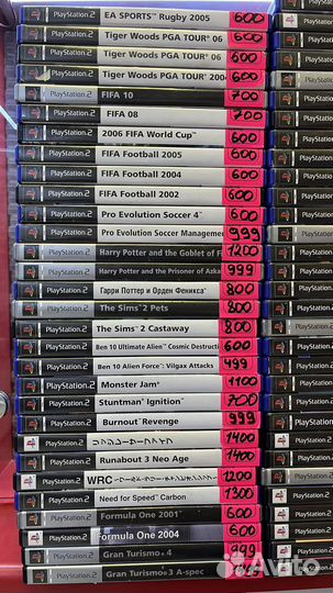 Игры Sony PS2 лицензия