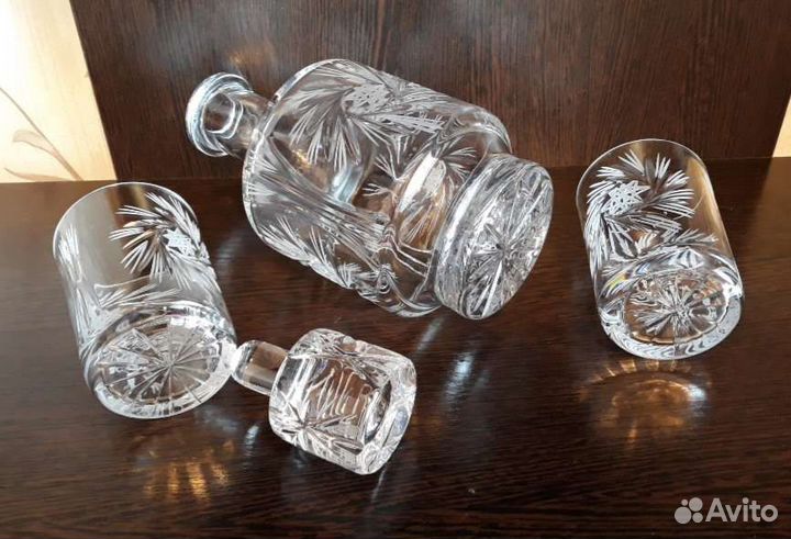 Графин + 2 стакана дхз