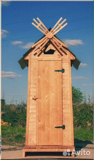 Уличный туалет с установкой бол 733