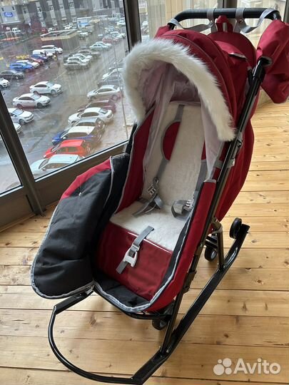 Санки-коляска pikate 