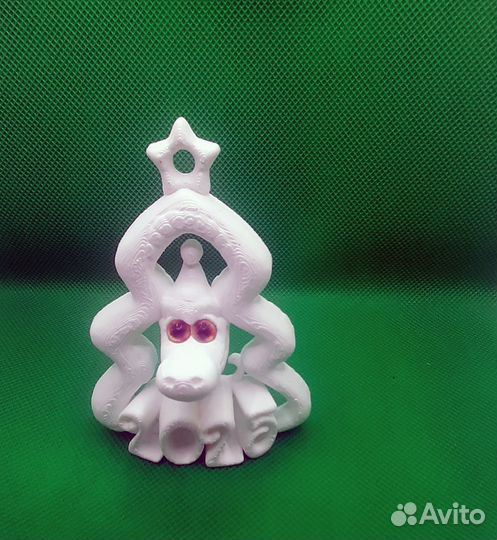 3D раскраска/набор новогодний/новогоднии игрушки