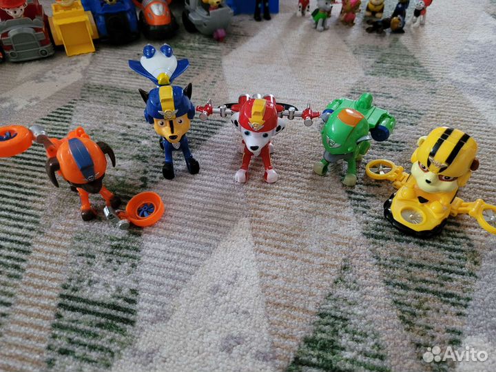 Игрушки щенячий патруль