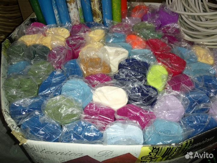 Гофрированная бумага для школьников арт. 600 белая