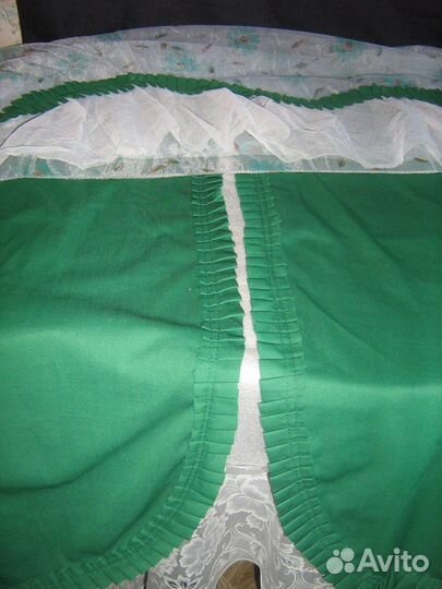 Комплект штор для кухни, новые