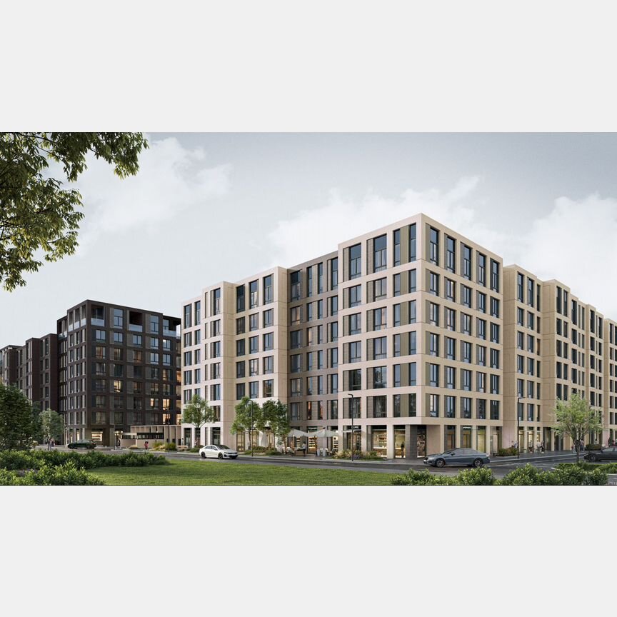 2-к. квартира, 61 м², 5/8 эт.