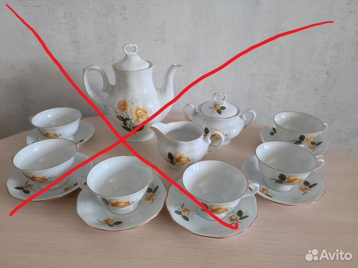 Чайные сервизы разные