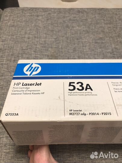 Картридж Q7553A HP LaserJet