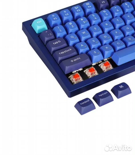 Проводная клавиатура Keychron Q3, синий (Q3-O1)
