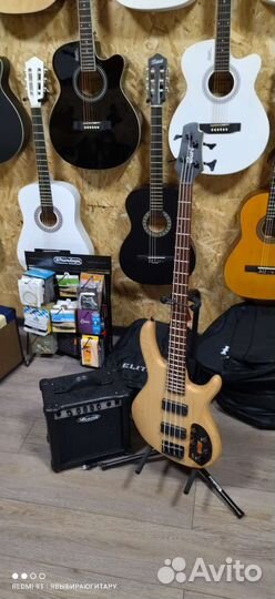 Бас-гитара с комбоусилителем (новые)