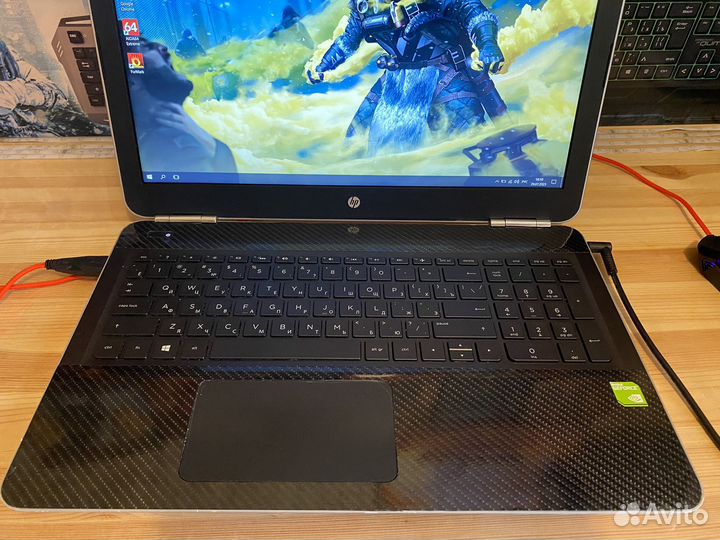 HP i7-6th 10гб Озу Видео 940mx SSD+HDD 1trb