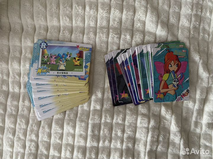 Лот карточек винкс winx 2024 года ur, ssr, sr, r