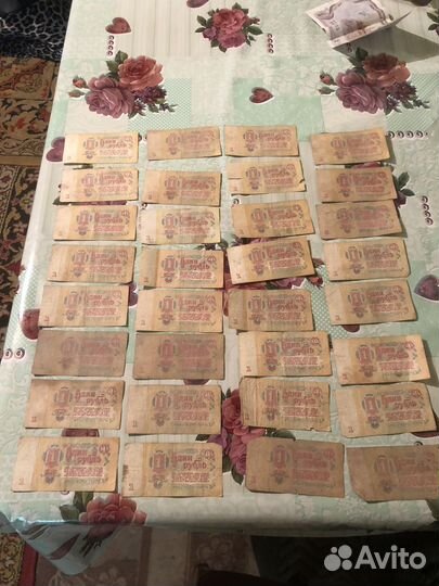 Продам старые купюры наминалом 1 рубль