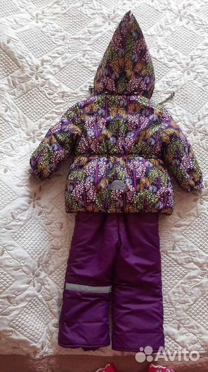 Зимний костюм на девочку