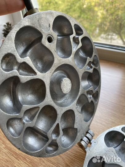 Формочка для печенья Грибочки (для газ.плиты)