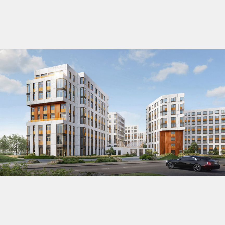2-к. квартира, 87,1 м², 2/9 эт.