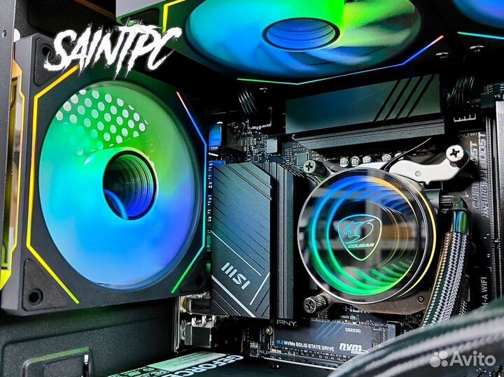 Игровой пк на видеокарте gf GTX 1060 / i7