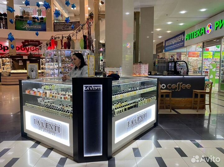 Сеть парфюм. отделов / Окупаемость 8 месяцев