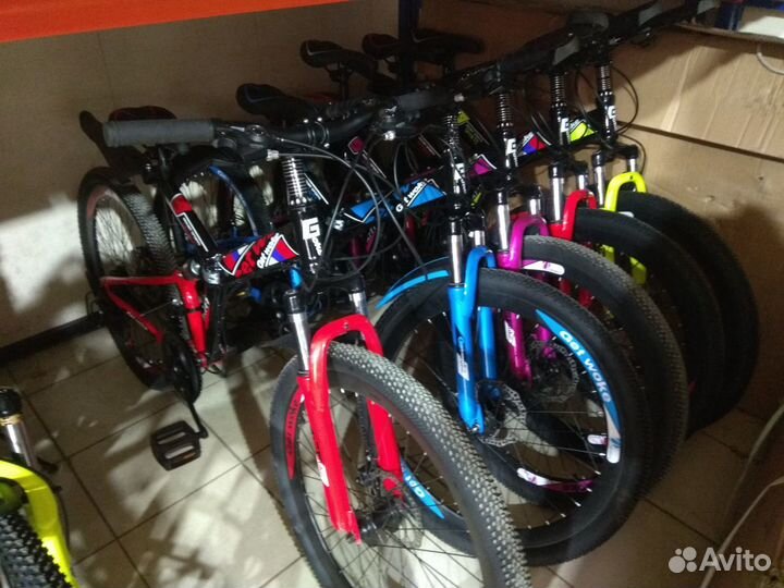 Складные двухподвесы горные, 21 скорость