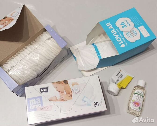 Вкладыши для груди lovular+bellа+purelan