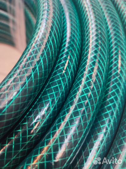 Шланг для полива пвх 3-слойный армированный Новый