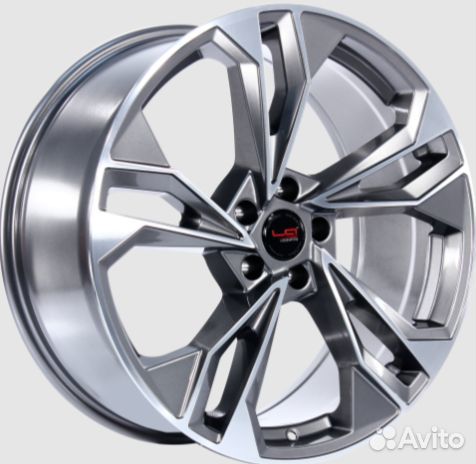 Серебристые диски R19 5/112 Lege Artis