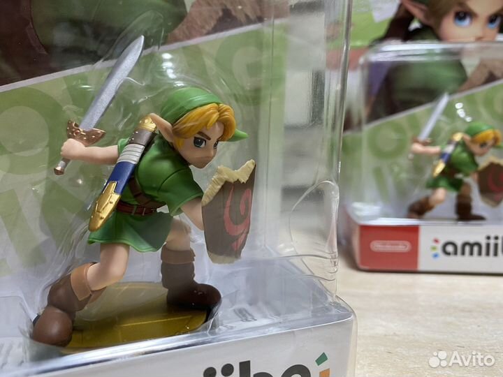 Amiibo Young Link No.70 (Европа, дефект блистера)