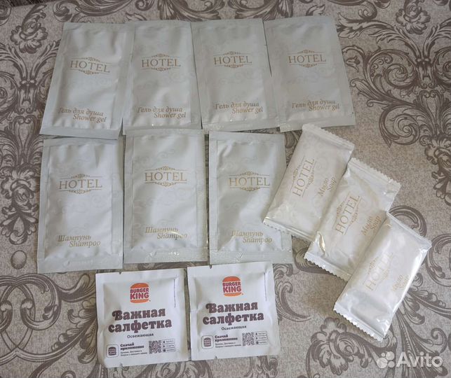 Пробники косметики из отеля