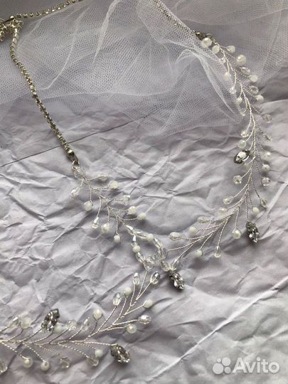 Свадебное украшение для волос