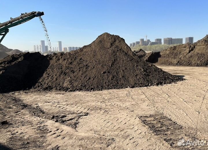 Грунт, торфосмесь, чернозем от 1 м3